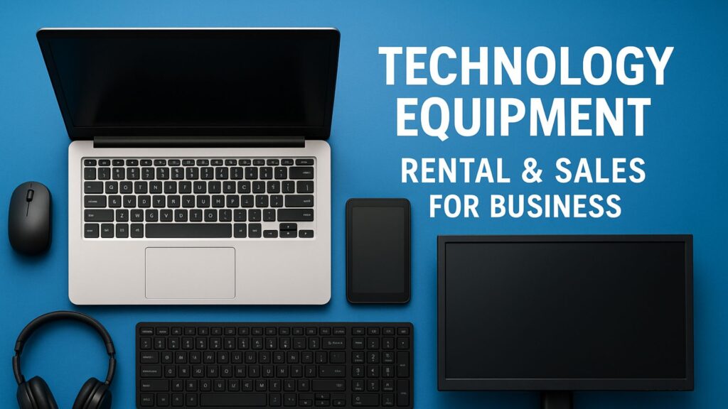 Venta y renta de equipos de tecnología